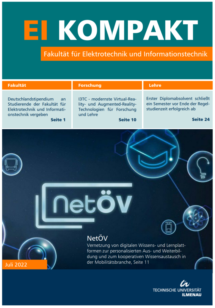 Titelbild EI-Kompakt TU Ilmenau Juli 2022